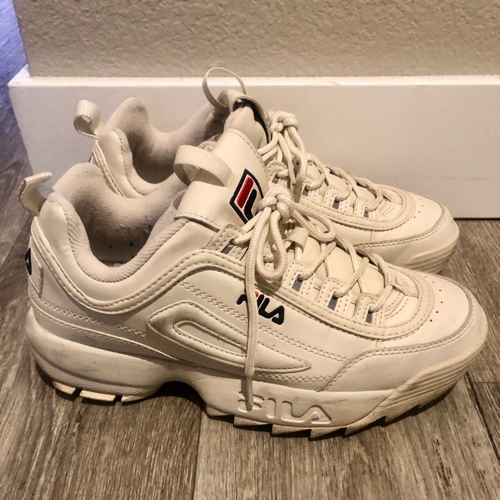 Women’s Fila Distruptor 2 Cream